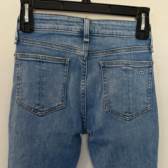 Rag & Bone: Cate Mid Rise ankle skinny jeans- size 24 - Picture 4 of 8